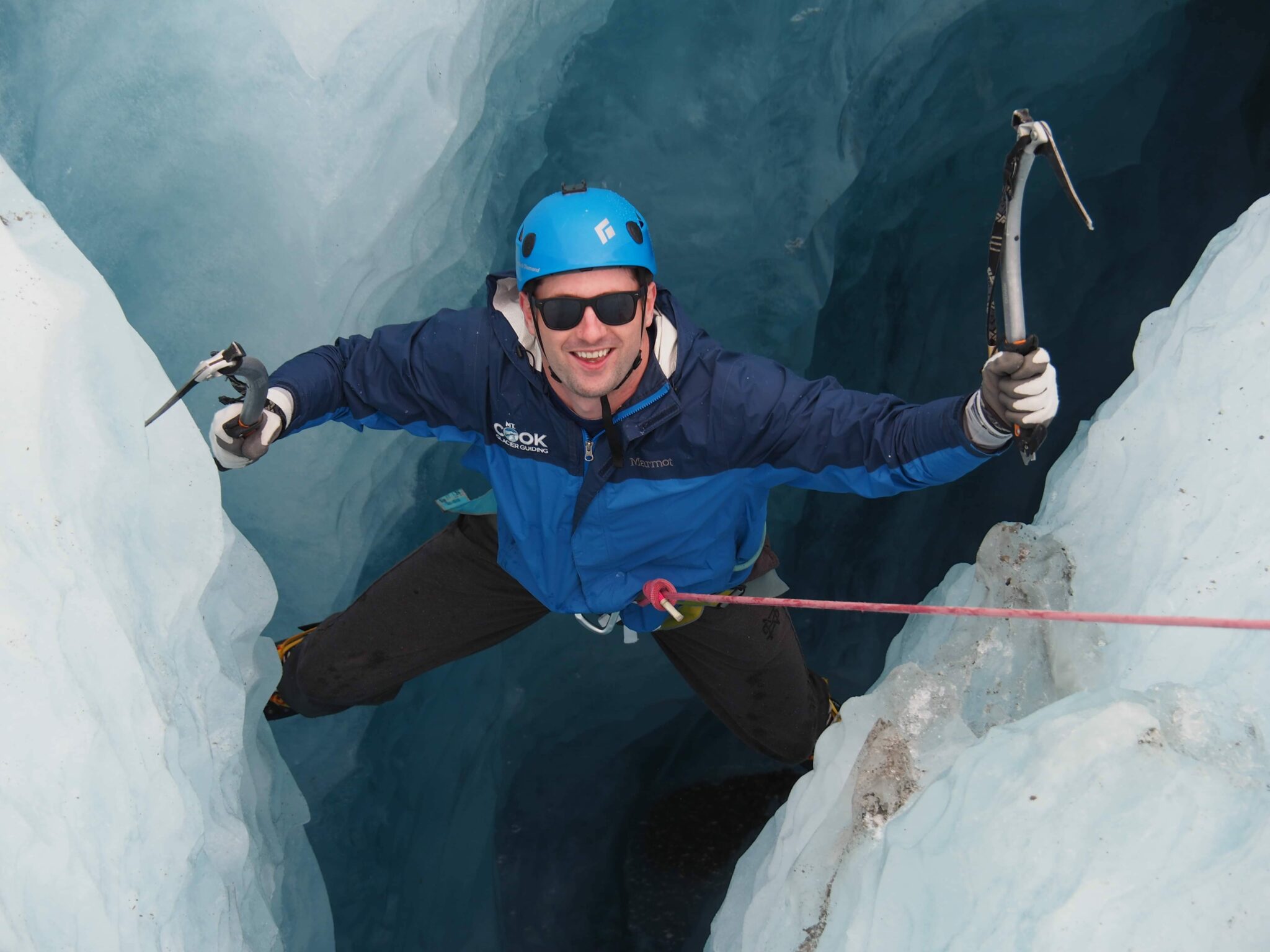 The Cool Climber - Mt. Cook Glacier Guiding adventure